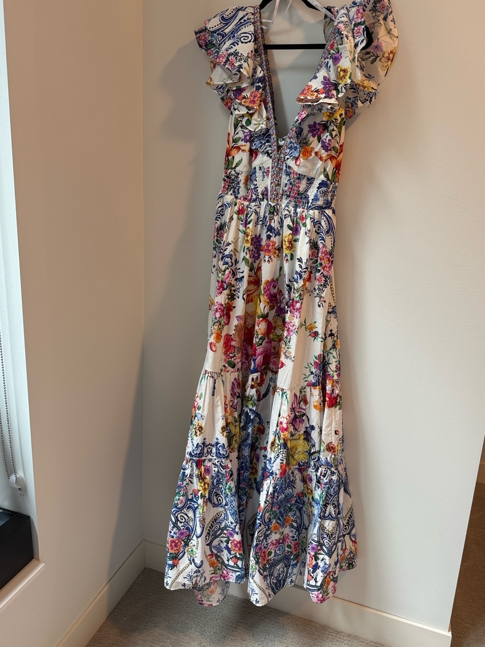 Camilla Crystal Embellished Maxi Dress | Size XL